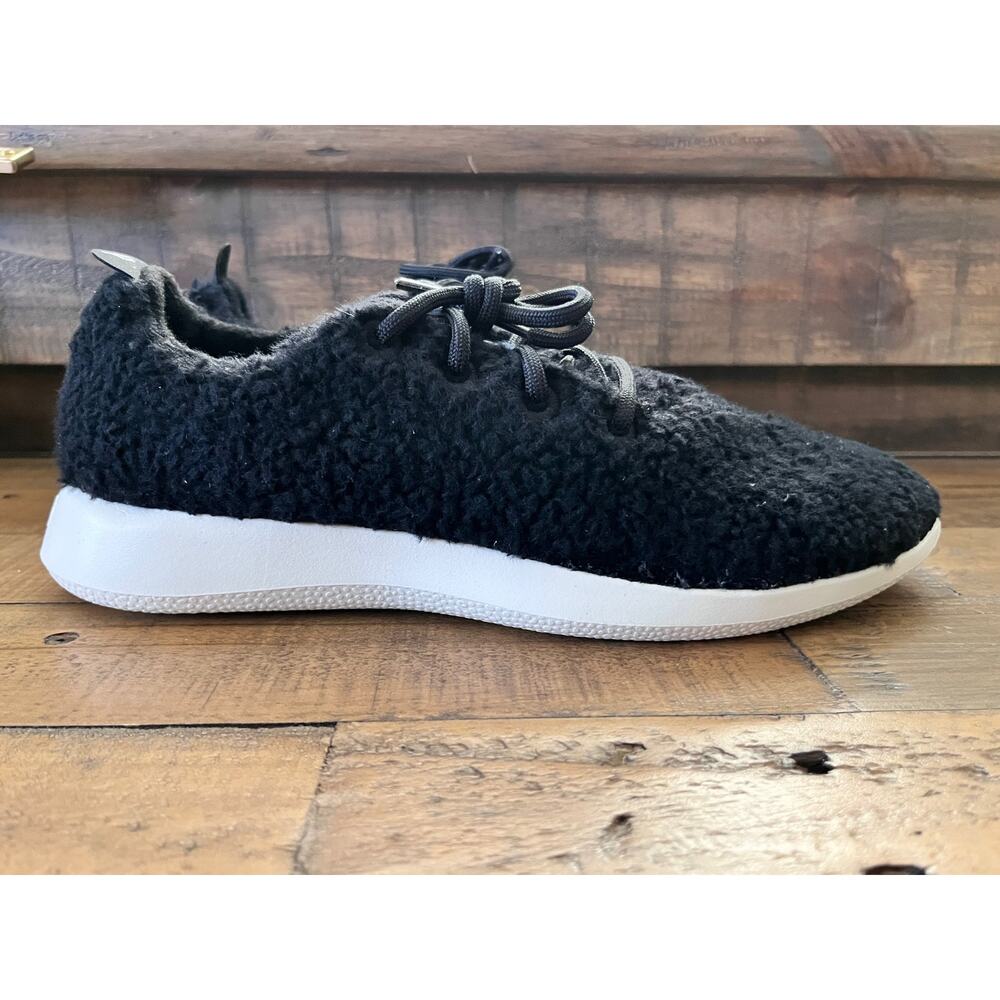 NEW Allbirds Wool Runner Fluff Natural Black Men's Sz 11 - Picture 2 of 9
